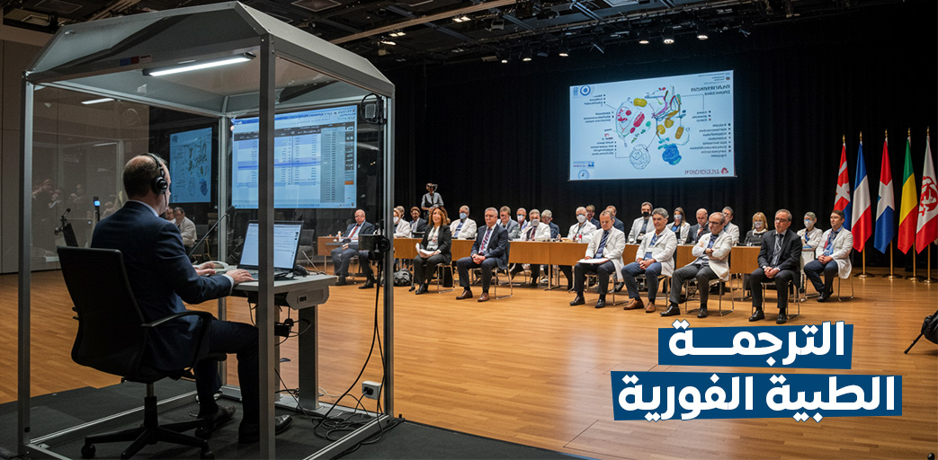 الترجمة الفورية الطبية للمؤتمرات والفعاليات الكبرى؟