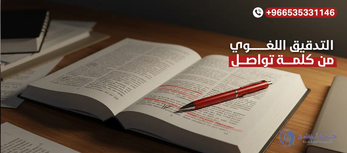 التدقيق اللغوي: لمسة احترافية تصنع الفارق